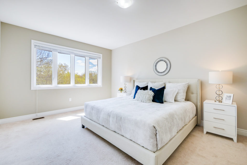 real estate photography bedroom