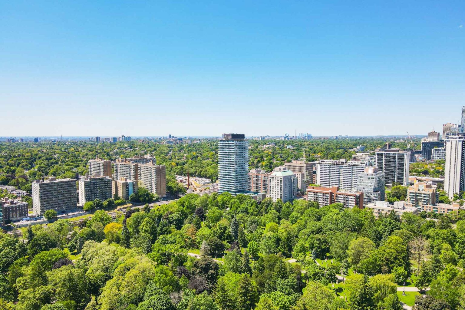 real estate photography condo building drone photo