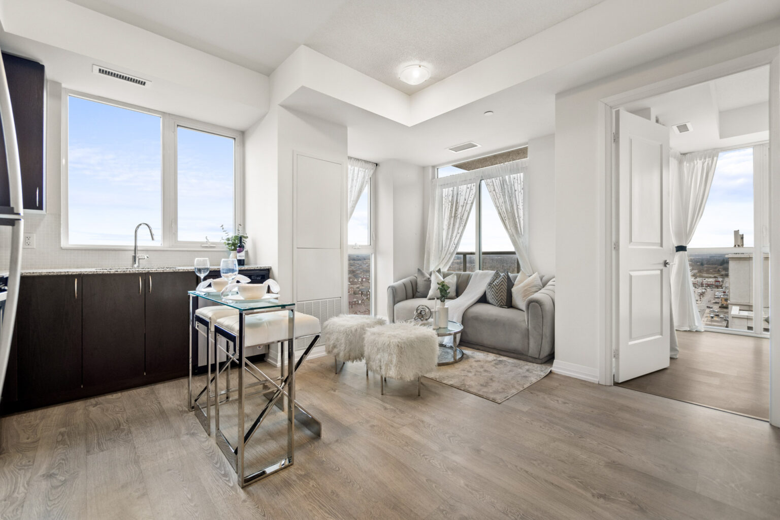 real estate photography milton living room