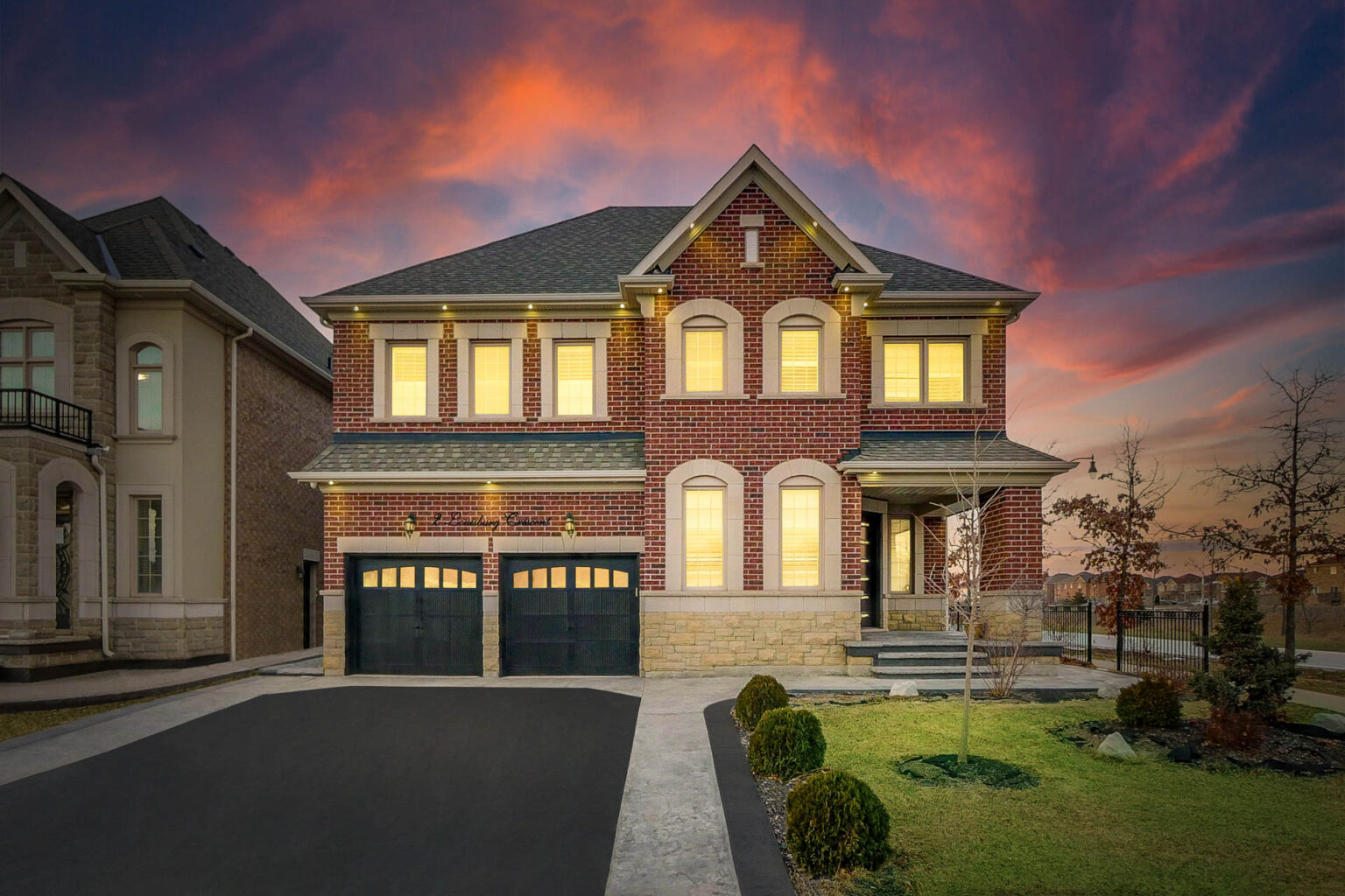 real estate photography twilight exterior