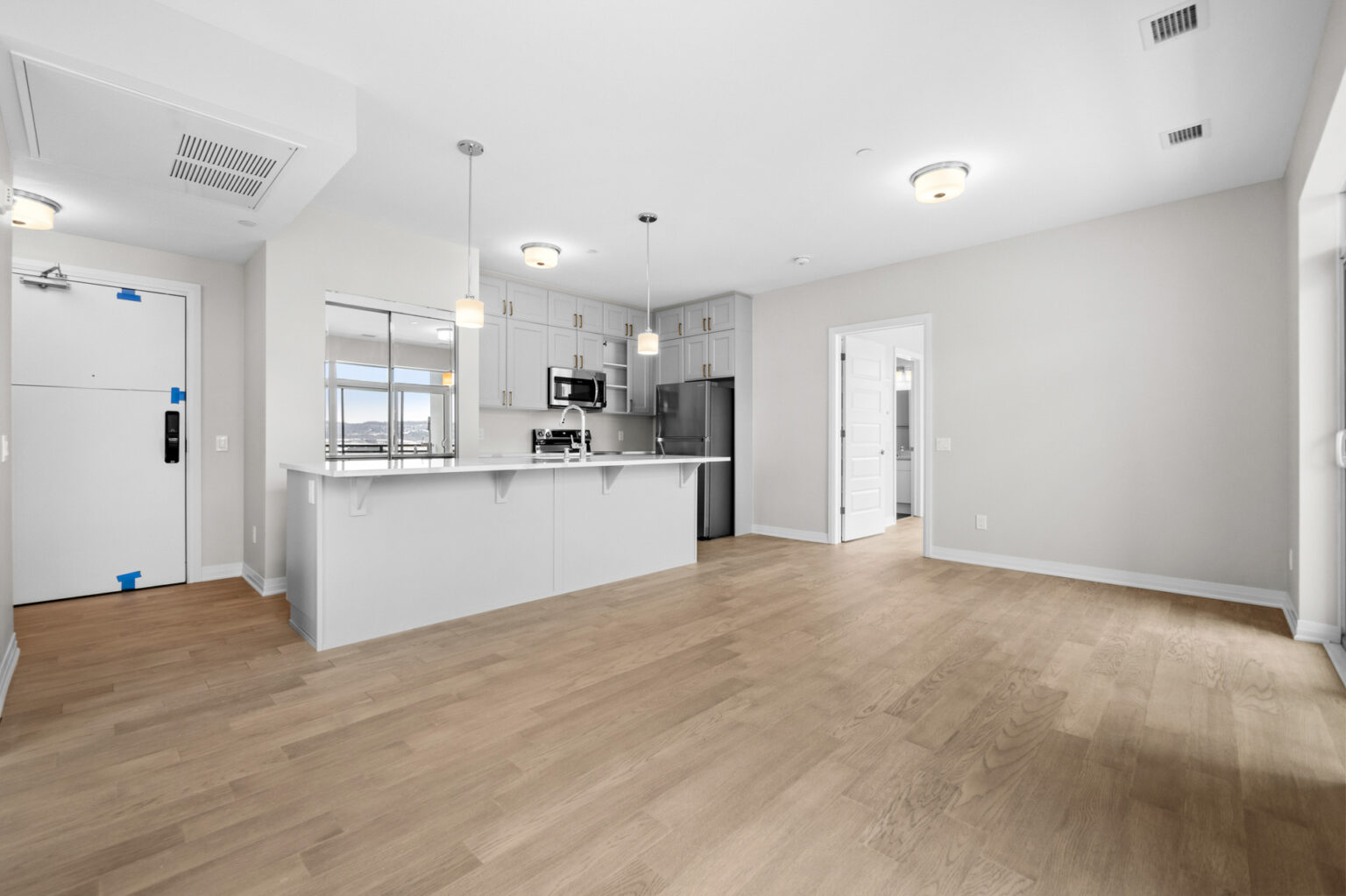 real estate photography waterloo living room